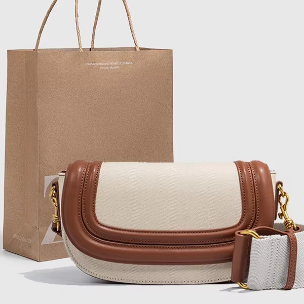 Leather Bags Zara Cosmetic Bag ZARA' Off White Vintage Croc Real - Main Image