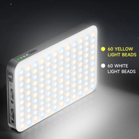 Lampe d'appoint portable D10 réglable et rechargeable avec clip pour téléphone, appareil photo, perche à selfie, ordinateur