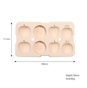 Hot Sale Fruit-Shaped Silicone <b>Ice</b> Cube Tray 188*111*18mm Size Ideal for Home Bar DIY Summer Cooling & Homemade <b>Ice</b> <b>Cream</b> <b>Tools</b> - Product Image 5