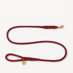 Correa de perro con logotipo personalizado de lujo, cuerda trenzada de poliéster resistente, correa para caminar para mascotas Vintage duradera con características personalizadas - Product Image 1