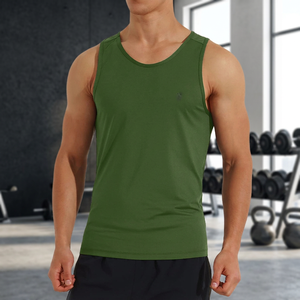 Custom Men's Plus Size Cotton Tank <b>Tops</b> Knitted Sweat Vest Summer Casual Stringer Tank <b>Top</b> for Men - Product Image 3