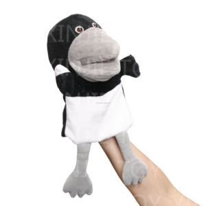 Chất Lượng Tốt Màu Đen <span class=keywords><strong>Raven</strong></span> Nhồi Bông Con Rối Tay Tùy Chỉnh Kích Thước <span class=keywords><strong>Raven</strong></span> Sang Trọng Con Rối Tay Thiết Kế Phim Hoạt Hình <span class=keywords><strong>Raven</strong></span> Mềm Tay Con Rối - Product Image 2