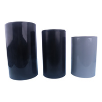 Roll Selubung Susut Panas PVC Custom Print MOQ Rendah, Tabung Pembungkus Susut untuk Penutup Isolasi Sel Baterai Lithium