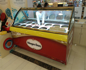 Helado italiano moda <span class=keywords><strong>haagen</strong></span> dazs helado inmersión congelador - Product Image 6