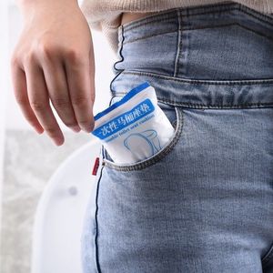 Fundas Desechables para Asiento de Inodoro, Empaquetadas Individualmente, Gruesas y de Cobertura Total, para Viajes y Uso en Hoteles - Product Image 2