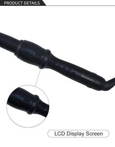 <span class=keywords><strong>Professionnel</strong></span> Tube Unique En Céramique Glaçure Poire Fleur LCD Électrique <span class=keywords><strong>Conique</strong></span> Cheveux <span class=keywords><strong>Fer</strong></span> <span class=keywords><strong>À</strong></span> Friser PTC Personnalisable pour La Maison Hôtel Utilisation - Product Image 4