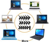 Cargador adaptador universal para ordenador portátil de fábrica de 90W para Acer/Asus/TOSHIBA/Lenovo/Dell/HP DC adaptador de fuente de alimentación de escritorio 50-60HZ/