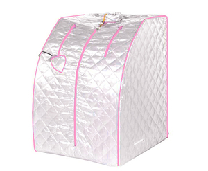 Saunaking Fabriek Prijs 1 Persoon <span class=keywords><strong>Mini</strong></span> Opvouwbare Sauna Tent Thuisgebruik Draagbare Stoom Infrarood Sauna In Polen - Product Image 4