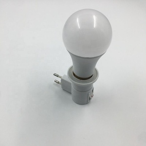 Adaptador Convertidor de <span class=keywords><strong>Base</strong></span> de Lámpara LED Nocturna E27 a Enchufe Europeo de <span class=keywords><strong>2</strong></span> Pines - Product Image 5