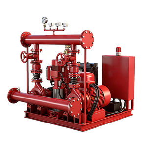 Ensemble de pompes à incendie en fonte à haut rendement, conformes à la norme NFPA 20, pour l'alimentation en eau d'incendie - Product Image 1