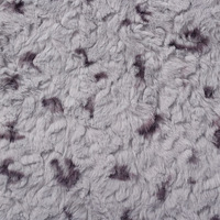 Tissu en fausse fourrure de lapin 100 % polyester, peluche, polaire d'agneau, imprimé directement, uni, teint, en trame, vente en gros