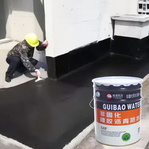 Revêtement imperméable en asphalte caoutchouté non durcissant, prix de gros d'usine NC, pour toits et sous-sols en béton - Product Image 4