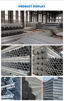 Tuyau en acier galvanisé Q195 à prix compétitif, galvanisation à chaud, 1/2-8 pouces, pour la construction