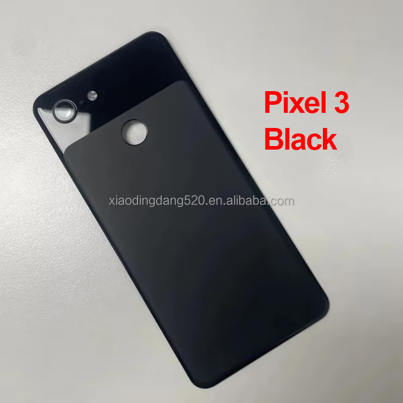 Pixel 3 Back Cover Black