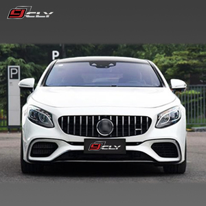 สำหรับรถเบนซ์ <span class=keywords><strong>S</strong></span> <span class=keywords><strong>Class</strong></span> <span class=keywords><strong>Coupe</strong></span> C217 ปี 2015-2018 ชุดแต่ง S63 A-MG บอดี้คิท กันชนหน้า กระจังหน้า ดิฟฟิวเซอร์ ปลายท่อไอเสีย <span class=keywords><strong>ราคา</strong></span>ขายส่งจากโรงงาน - Product Image 4