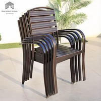 Table Métallique Extérieure Étanche pour Balcon et Cour, Vente en Gros Usine, Idéale pour Salons de Thé, Guangdong Shunde, Nouveauté