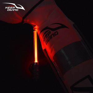 Keep Diving Diving Light QD-900 <b>LED</b> Flashing <b>Tube</b> Night Dive Tail Light Battery Powered Plastic Body - Product Image 2