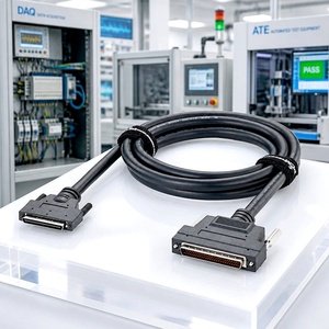 SCSI VHDCI68 公头转 HPDB68 公头电缆，带螺丝锁紧装置，用于机器视觉相机连接、图像采集卡数据采集 - Product Image 3