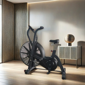Vélo d'entraînement professionnel Echo Air Bike de style <span class=keywords><strong>Rogue</strong></span> pour l'entraînement HYROX, vélo à courroie avec moniteur Bluetooth, machine de gym commerciale - Product Image 6