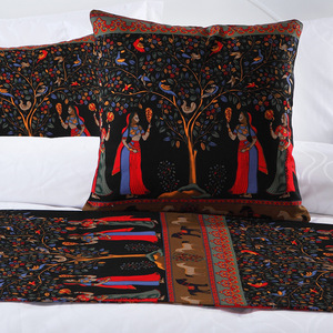 Banderas y bufandas de cama de estilo étnico de Yunnan para hoteles de gama media alta Corredores de cama temáticos exóticos - Product Image 2