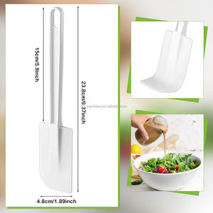 Meilleure vente <span class=keywords><strong>Spatule</strong></span> à beurre à long manche 10/14/16 pouces résistant aux températures élevées pour mélanger <span class=keywords><strong>et</strong></span> fouetter la crème cuisson gâteau - Product Image 2