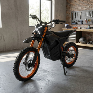 고속 전기 더트 바이크 Y-1-<span class=keywords><strong>17</strong></span> 72V 4500W 최대 속도 65km/h 미국 창고 120km 성인용 모토크로스 <span class=keywords><strong>17</strong></span>인치 - Product Image 2