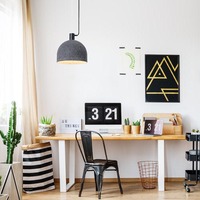 Lámpara de Techo LED Acústica PET - Lámpara Colgante de Fieltro para Reducción de Ruido en Interiores