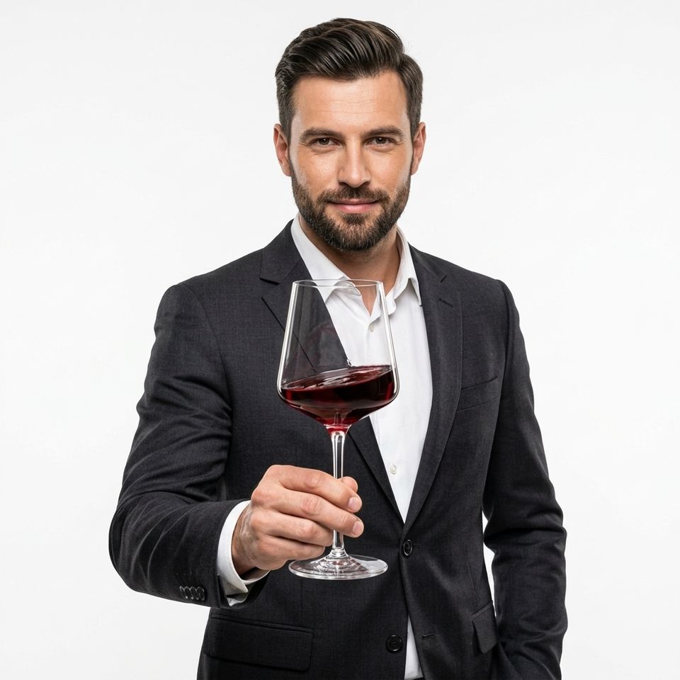 Custom logo Hand-blown Stemmed Wine Glasses Perfect for Home Dinners ...