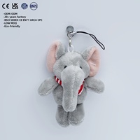 20 + ans Usine En Gros Éléphant En Peluche Animal Jouets min Doux Porte-clés Peluches Ours En Peluche Enfants Mignon Juguetes Sac Pendentif