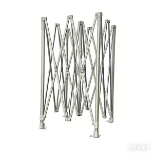 Abri solaire extérieur multi-tailles en aluminium et PVC, étanche, avec barre transversale 13x26mm, léger et portable pour marché, stand, exposition sportive - Product Image 5