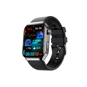 Montre connectée DF F700PRO BT Inteligeall ECG, moniteur de santé, pression artérielle, oxygène sanguin, étanche IP68, température - Product Image 2