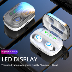 S11 TWS Earbuds với âm bass cao IPX8 không thấm nước LED hiển thị 3500mAh ngân hàng điện không dây kỹ thuật số chỉ số pin - Product Image 6