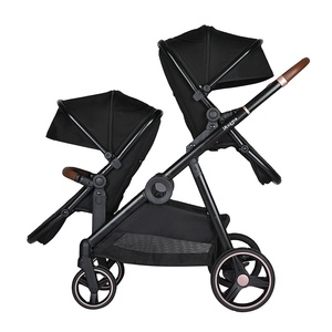 Xe đẩy đôi em bé giá xuất xưởng, xe đẩy song song - Product Image 1