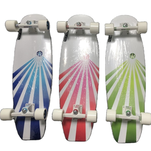 Skateboard de <span class=keywords><strong>Surf</strong></span> en bois d'érable canadien personnalisé, <span class=keywords><strong>carver</strong></span>, skateboard, OEM, Old School Cruiser Land CX7, planche de <span class=keywords><strong>Surf</strong></span> - Product Image 1
