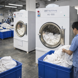Nouvelle Offre Spéciale : Équipement de Blanchisserie Industrielle de 15KG à 100KG – Machines à Repasser et Sécher le <span class=keywords><strong>Linge</strong></span>, Séchoirs à Tambour Commerciaux pour Hôtels - Product Image 1