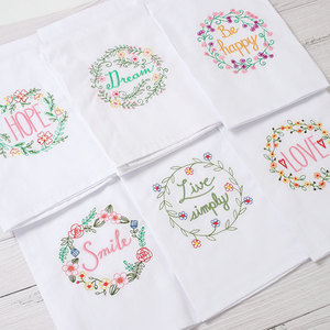 Hot Sale Airlaid <strong>Disposable</strong> <strong>Pink</strong> <strong>Napkins</strong> Handmade Embroidered Wedding Kitchen Christmas Printed Pattern - Product Image 4