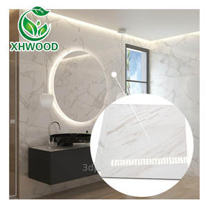 Prix de gros Belle feuille de marbre Lambrin UV très brillante en <span class=keywords><strong>PVC</strong></span> pour l'intérieur de la salle de bain et la décoration de la cuisine Marmol UV - Product Image 4