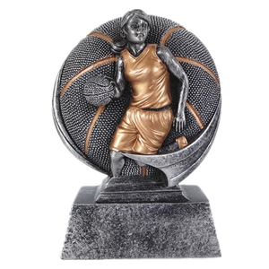 Shunxu resina femminile <span class=keywords><strong>basket</strong></span> trofeo donna giocatore premio fabbrica produttore - Product Image 1