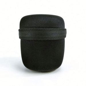 Black <b>Mini</b> Portable Audio Storage Case Outdoor Travel Audio Mixer Bag Audio <b>Speakers</b> Case - Product Image 2