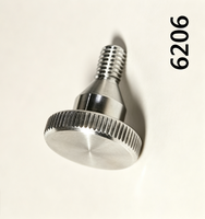 Nouvelle vis M6 compatible 6206 en aluminium moleté pour imprimante jet d'encre continu série 9010/9020/9030/9018/9028
