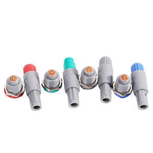Renkli İtmeli Çekmeli Yüksek Kaliteli PAG PKG P Serisi Plastik Tıbbi Konnektör 2 3 4 5 6 7 8 9 10 14 Pinli İtmeli Çekmeli Fiş Soket - Product Image 2