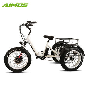 Sepeda Listrik Roda Tiga Kargo, Sepeda Listrik 3 Roda untuk Orang Tua atau Cacat - Product Image 4