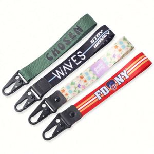 Manufacturer Custom Logo Designer Sublimation Wrist Strap Key Chain Lanyard With Eagle <b>Hook</b> - Product Image 2