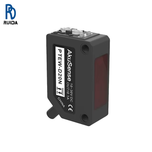 เซ็นเซอร์ตรวจจับแสงแบบโฟโตอิเล็กทริก AKUSENSE PTVW-D10P 5-100 มม. PNP รูปทรงสี่เหลี่ยมจัตุรัส อินฟราเรด จุดแสงกว้าง ปรับระยะตรวจจับได้ ตรวจจับแสงแบบกระจาย L./D. เปิดแล้ว - Product Image 1