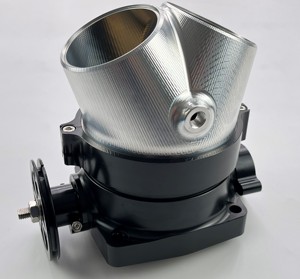 Nhôm phôi CNC intake merge 2.5 "- 4" gia công với kẹp - Product Image 5