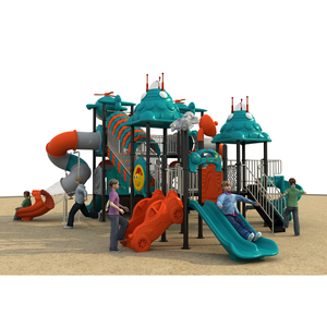 Ensemble toboggans et balançoire d'extérieur pour enfants nouvel arrivé ensemble <span class=keywords><strong>de</strong></span> jeux d'extérieur en gros aire <span class=keywords><strong>de</strong></span> jeux commerciale - Product Image 1