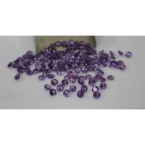Gema de Amatista Africana Natural de 3 mm y 0.101 Ct, Corte Brillante Redondo, para Joyería - Product Image 3