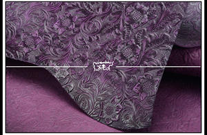 Siyah Tang çim çiçek ilk katman dana 1.8mm kalınlığında balmumu oyma desen yol renk değişikliği kabartmalı çılgın at deri - Product Image 6