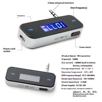 Nuevo Transmisor FM Inalámbrico para Auto T01, Reproductor MP3, Reproductor de Música Universal para Teléfonos IOS y Android