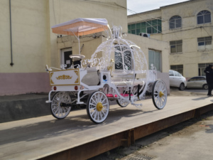 Carruaje de Boda Eléctrico de Princesa, Carruaje Real sin Caballos para Bodas, en Venta - Product Image 4